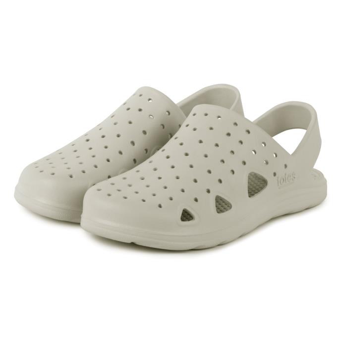 totes® SOLBOUNCE Kids Clog Stone Extra Image 1